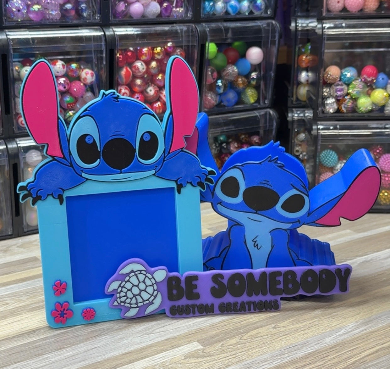 Blue Alien Set (Pen & Sticky Note Holder)