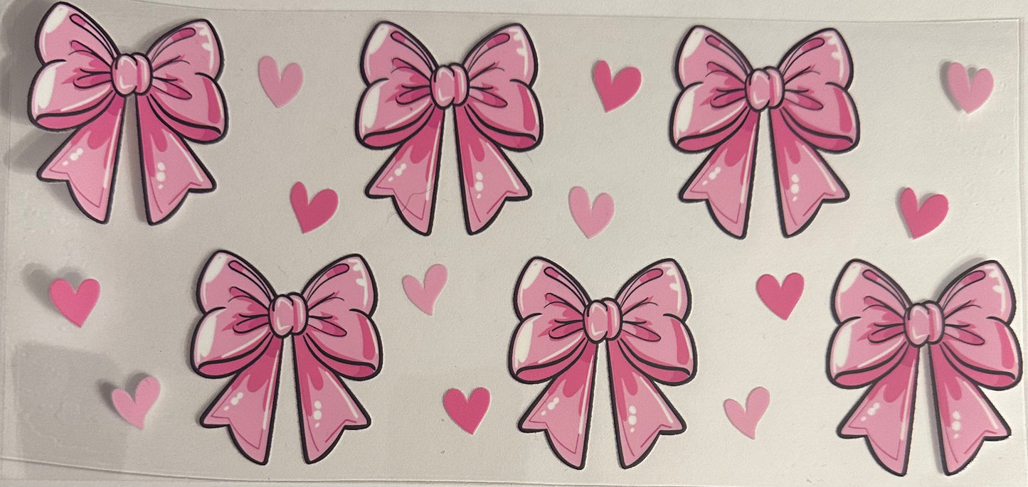 Pink Bows & Hearts