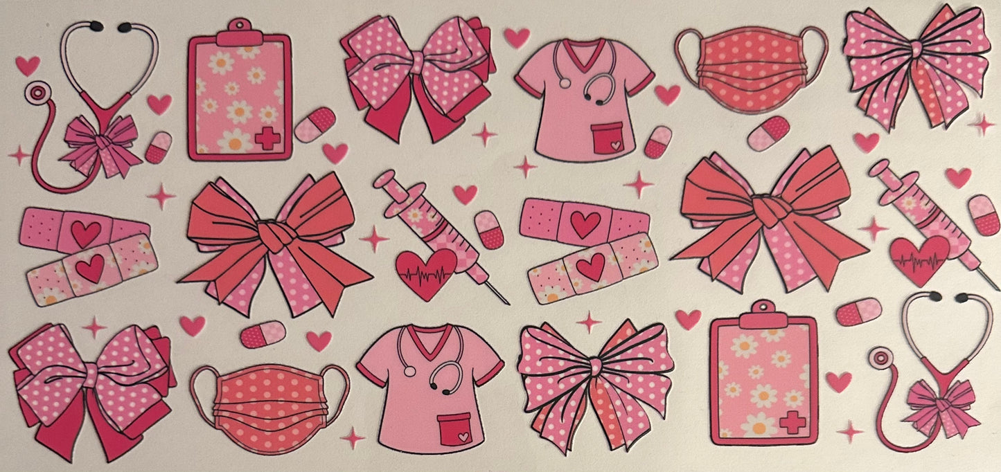 Pink Medical w/ Bows