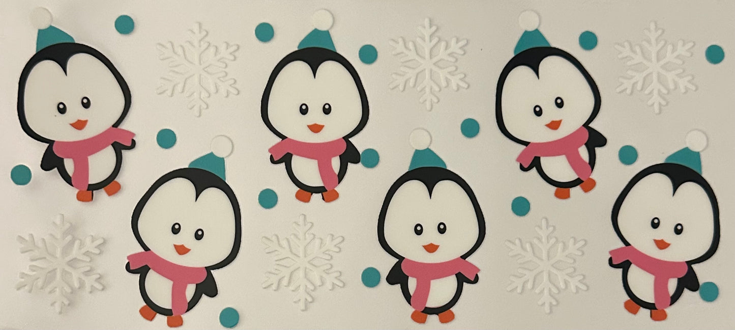 Penguin & Snowflakes