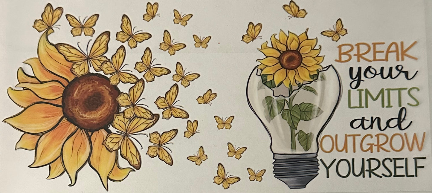 Break Your Limits Sunflower
