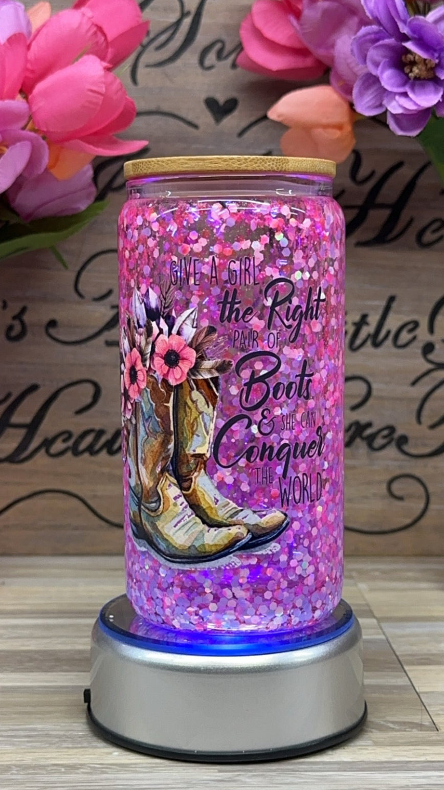 GIVE A GIRL THE RIGHT BOOTS