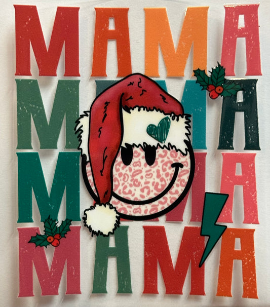 Mama Christmas Smiley