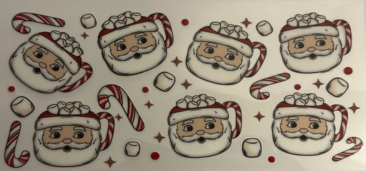 Santa Marshmallow & Candy Canes