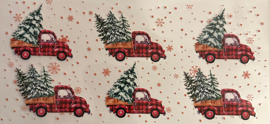 Red Trucks w/ Trees