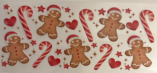 Gingerbread Man & Candy Cane