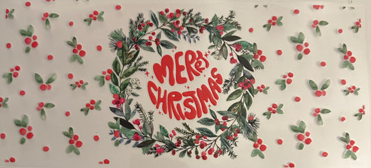Merry Christmas Wreath