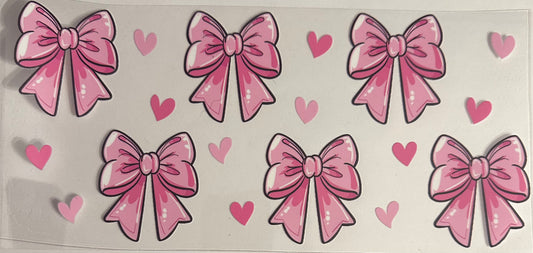 Pink Bows & Hearts