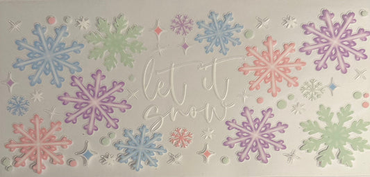 Colorful Snowflakes