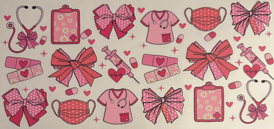 Pink Medical w/ Bows