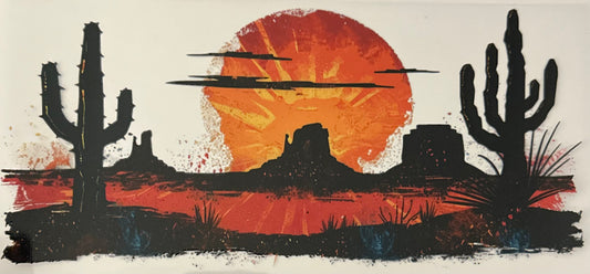 Sunset Desert
