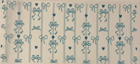Blue Bows & Hearts