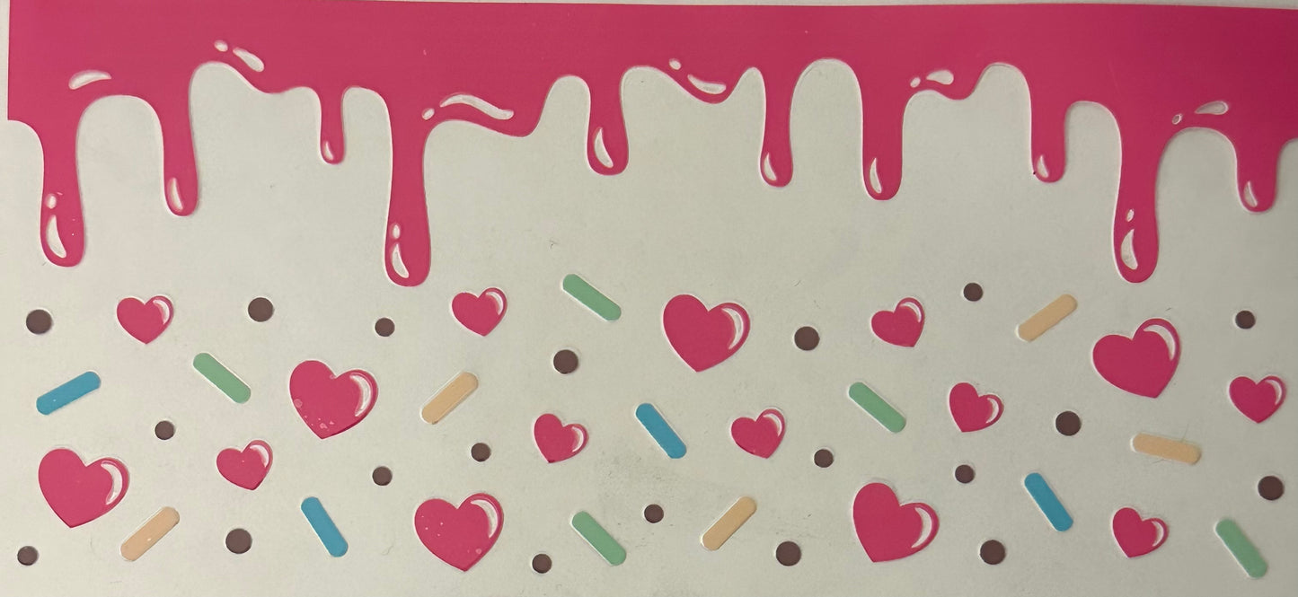 Valentine's Sprinkle Drip