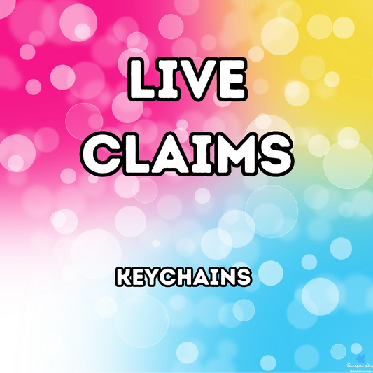 LIVE CLAIMS CUSTOM KEYCHAINS